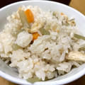 JTPA4S☆'s cooksnap of when they made ふきと油揚げのごはん.