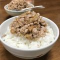 ままばなな1020's cooksnap of when they made こんなに簡単なのに！激ウマなめ茸そぼろ.