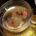 ☆かおりん☆♪'s cooksnap of when they made 桜茶 ひな祭りなど慶事の席に！.