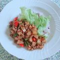yesmama's cooksnap of when they made スプーンでどうぞ♪チンジャオロース丼.