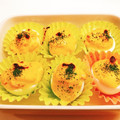 ツユさん厨房's cooksnap of when they made お弁当に☆ゆで卵アレンジ♡エビマヨegg.