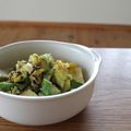 みるく茶's cooksnap of when they made アボカドと豆腐の塩昆布卵丼.