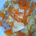 しろ太嬢's cooksnap of when they made ☆ふんわり卵とキャベツと豚肉の炒め物☆.
