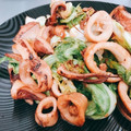 naoの台所's cooksnap of when they made イカとキャベツのマヨ醤油炒め.