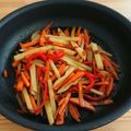 Yongren's cooksnap of when they made じゃがいもの優しいきんぴら.