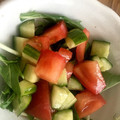 micchily's cooksnap of when they made m胡瓜とトマトの中華風和え物.