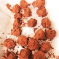 ami1020's cooksnap of when they made バレンタイン＊ころころ簡単トリュフチョコ.