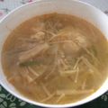 ごーあい's cooksnap of when they made 白ネギたっぷり　あったか中華スープ.