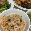 しんこんもんちゃん's cooksnap of when they made 蓮根 人参 油揚げの 炊き込みご飯！.