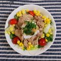 やんとエプロン☆'s cooksnap of when they made 一皿でご馳走♪　冷しゃぶサラダ.