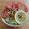 Yongren's cooksnap of when they made くるみのカラフルサラダ.