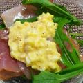 Epi☆'s cooksnap of when they made 水菜と生ハムのタルタルサラダ.