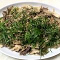 クックI6NLMD☆'s cooksnap of when they made 舞茸としその塩昆布パスタ.