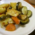 低カロ探検隊's cooksnap of when they made 簡単♪ズッキーニとじゃがいもの温サラダ.