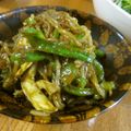 低カロ探検隊's cooksnap of when they made お弁当にも♪糸こん＆ピーマンのカレー炒め.
