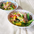 kururin18's cooksnap of when they made 我が家のきゅうり炒め.