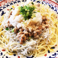 ころぽんたん's cooksnap of when they made 大根おろしと納豆の和風パスタ.