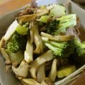 低カロ探検隊's cooksnap of when they made ブロッコリーときのこの生姜オイスター炒め.