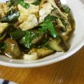 低カロ探検隊's cooksnap of when they made 母直伝！簡単&節約！すき焼風肉玉どうふ煮.