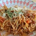 yukka19's cooksnap of when they made 付け合せとは呼ばせない☆ナポリタン焼そば.