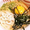 モケ缶's cooksnap of when they made ごまだれ★ぶっかけたまごそうめん.
