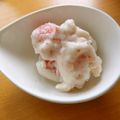 りぼんchan's cooksnap of when they made もみもみ簡単！いちごミルクアイス♪.