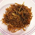 はるきちかあちゃ's cooksnap of when they made 生姜の佃煮！大人のおにぎりに最高の具材に.