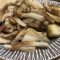 ppさき's cooksnap of when they made ザクザク胡桃♡竹輪＆筍のバター醤油炒め.