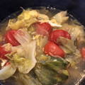 fukkie_'s cooksnap of when they made レタスとトマトの卵スープ.