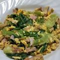 たろにゃん's cooksnap of when they made 青梗菜&卵♡きのこ入りヘルシー炒め♡.