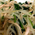 shige_taka's cooksnap of when they made モヤシとほうれん草のナムル.