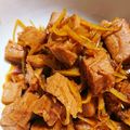 クックZUZKHR☆'s cooksnap of when they made 生姜たっぷりマグロの角煮.
