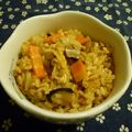 ノチアチ's cooksnap of when they made 大人も子供も喜ぶそぼろの炊き込みご飯.