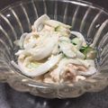 yurari0719's cooksnap of when they made 新玉ねぎとツナのサラダ.