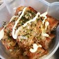 ハチ8コロ8's cooksnap of when they made 豚薄切り肉で☆お好み焼き風肉巻き.