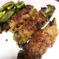 クックLEYV92☆'s cooksnap of when they made 肉巻きピーマンのガーリックバター焼.