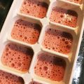 Mayumi731's cooksnap of when they made 【離乳食初〜中期】冷凍可☆いちごミルク.