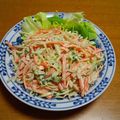 55才のおじさん's cooksnap of when they made もやしきゅうり人参のサラダ☆.
