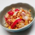aibano's cooksnap of when they made キャベツとパプリカとツナのマリネ.