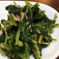 卵せんべい's cooksnap of when they made 大根葉の炒め物.