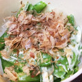 卵せんべい's cooksnap of when they made さやえんどうのマヨネーズ和え.