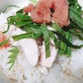さら1987's cooksnap of when they made ササミと明太子のさっぱり丼.
