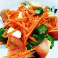 6猫mama's cooksnap of when they made にんじん・トマト・モッツァレラのサラダ.