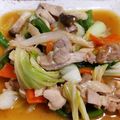 たけッティ's cooksnap of when they made 鶏もも肉とキャベツの回鍋肉風炒めもの.