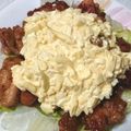 がちょうおくさん's cooksnap of when they made ピリ甘辛チキンプレート.