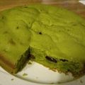 vickyusa's cooksnap of when they made 抹茶と黒豆のケーキ.
