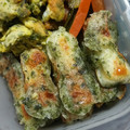 クックC8ZBEG☆'s cooksnap of when they made お弁当用 ちくわの天ぷら(磯辺揚げ).