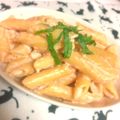 LilyRoche's cooksnap of when they made 絶対ハマる♡明太子クリームパスタ♪.