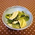 龍青空ママ's cooksnap of when they made 小松菜と油揚げの卵とじ.