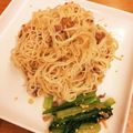 gachou's cooksnap of when they made 本格！汁なし坦々そうめん.